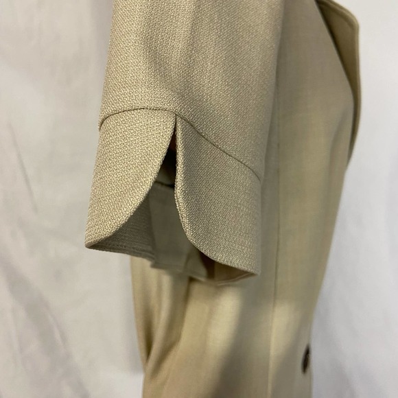 Studio I Jacket 3 Button Cream Business Casual Size 12 - Picture 4 of 10